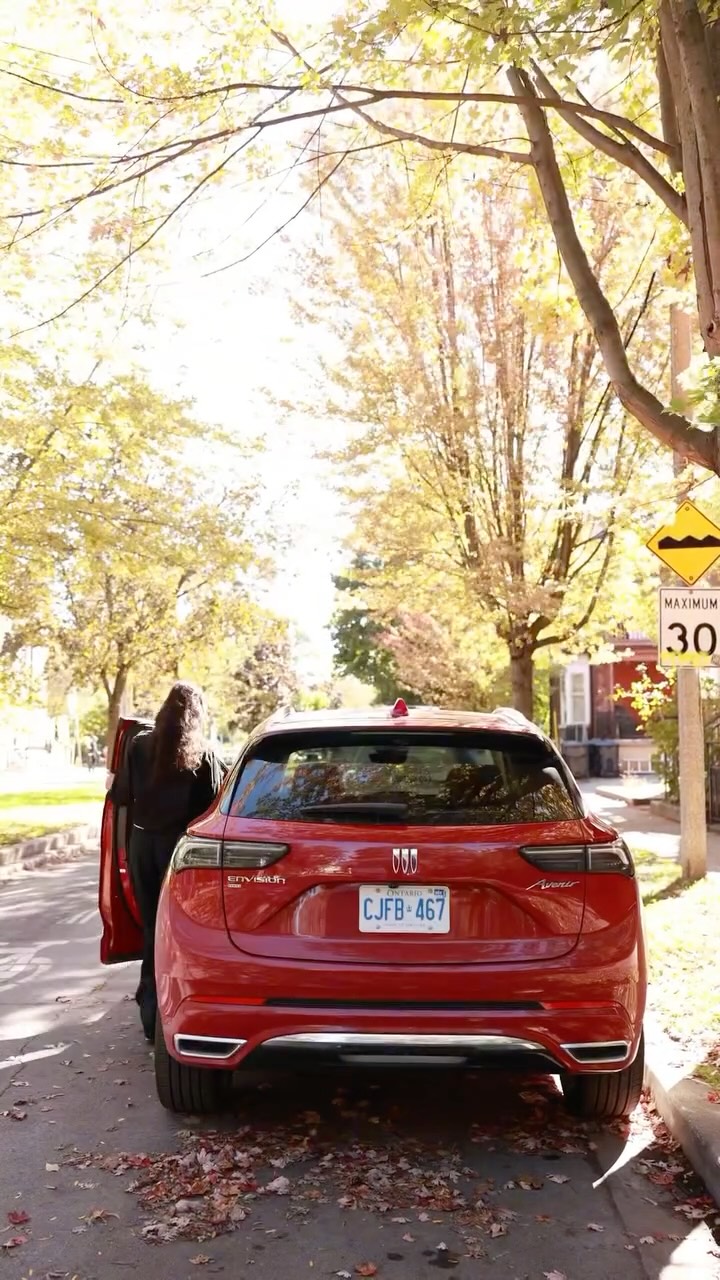 Instagram post by @sofiexplores for Buick. Caption reads: Because your vehicle should be your sanctuary💕....