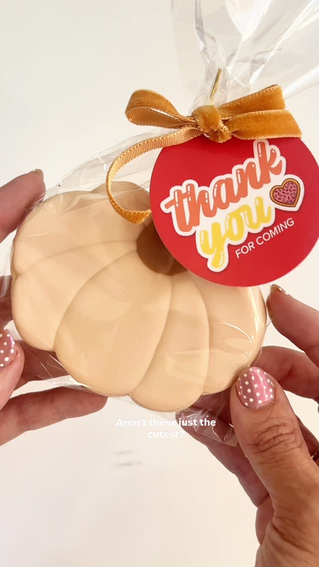 Instagram post by @gartygoodies for VistaPrint. Caption reads: These pumpkin cookies are the perfect way to show....