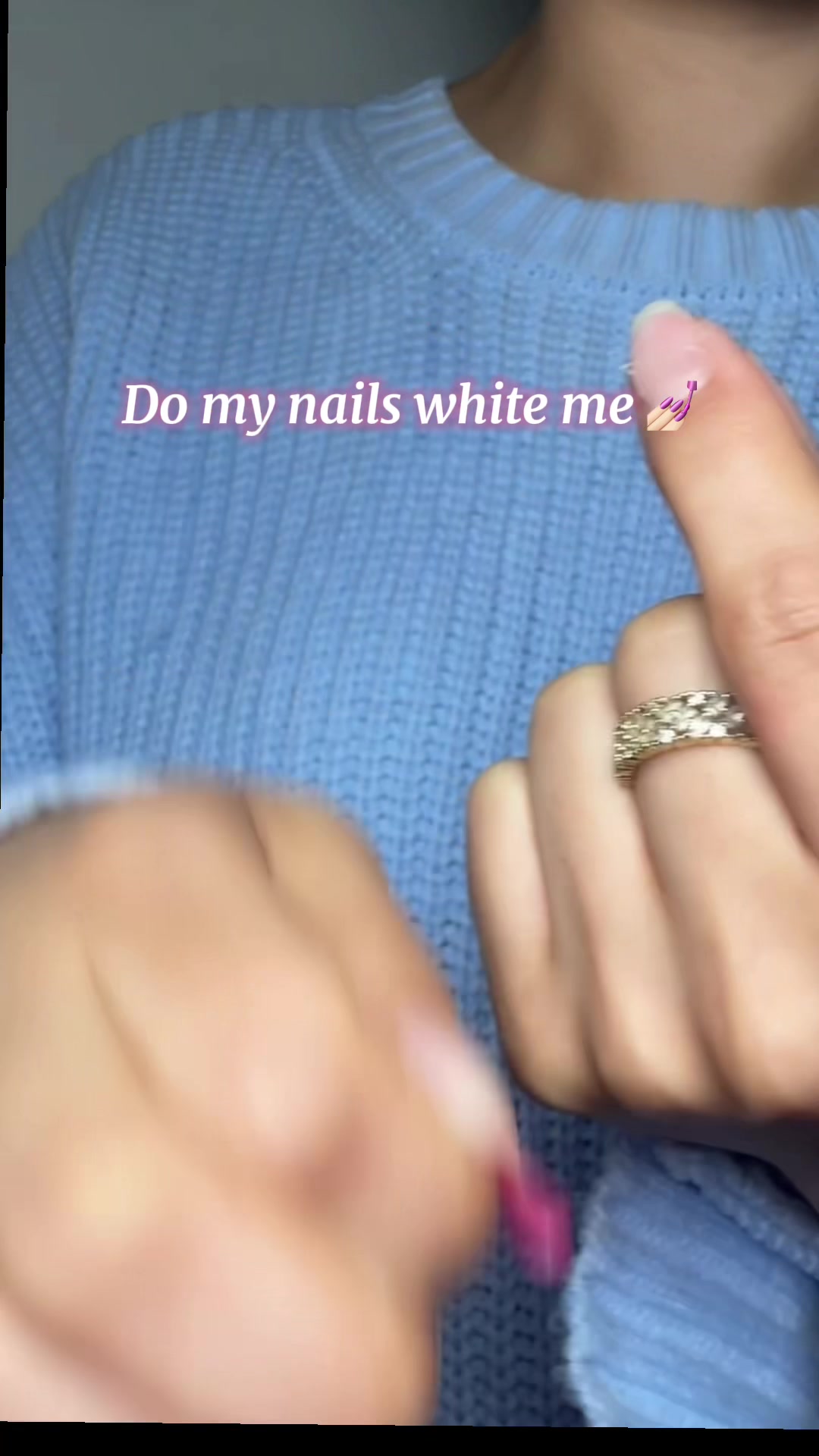 TikTok post by @h1da_makeup for LOVFUL. Caption reads: @lovful store #lovfulnails ##pressonnails [...].