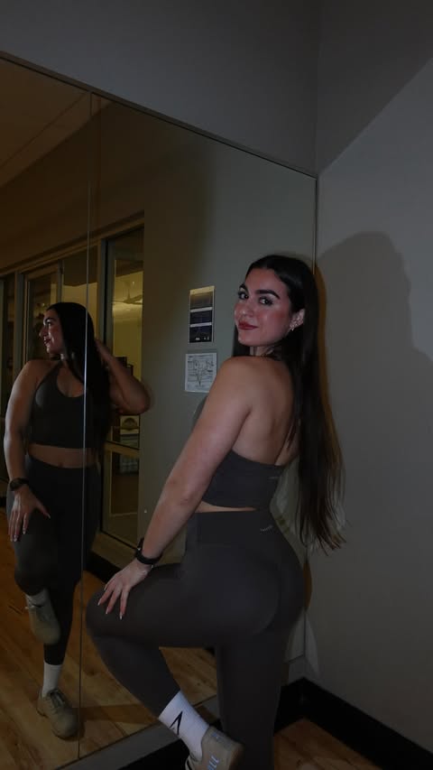 Instagram post by @adarahvoss for Paragon Fitwear. Caption reads: [...] mom and daughter duo😈😈

wearing....