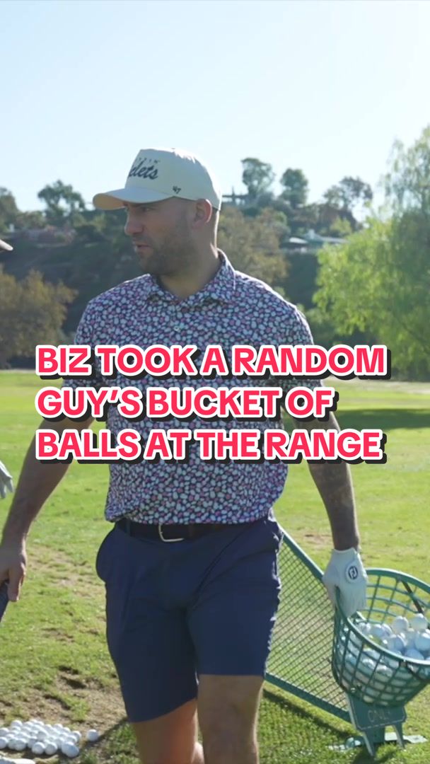 TikTok post by @spittinchiclets for RHOBACK. Caption reads: [...] of balls at the range 😂 Presented by....