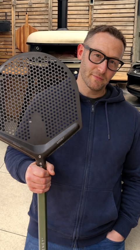 Instagram post by @peddlingpizzas for Gozney. Caption reads: Yo!  If you’ve just got yourself or someone an....