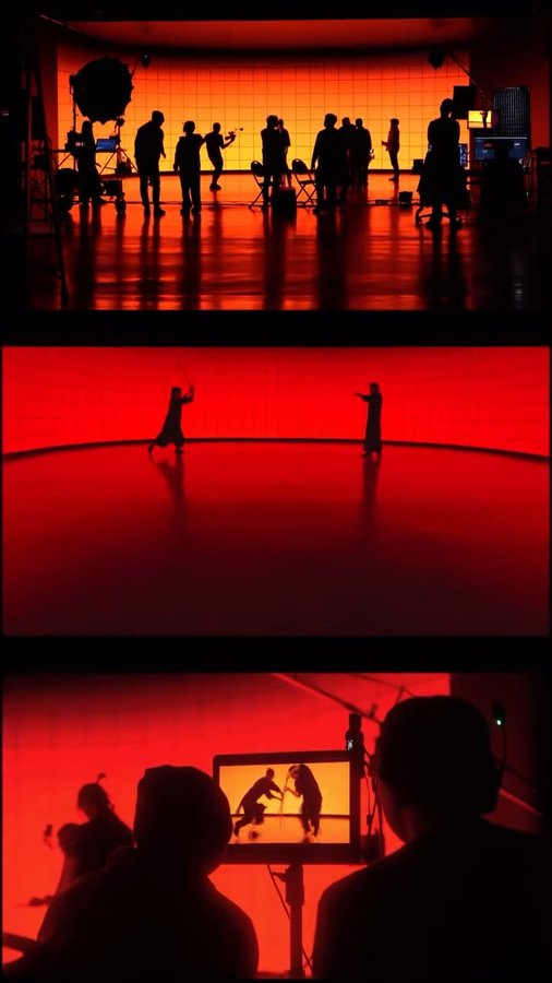 Instagram post by @gkohfilms for Adobe Stock. Caption reads: How we made our @AdobeStock film come to life ⚔️....