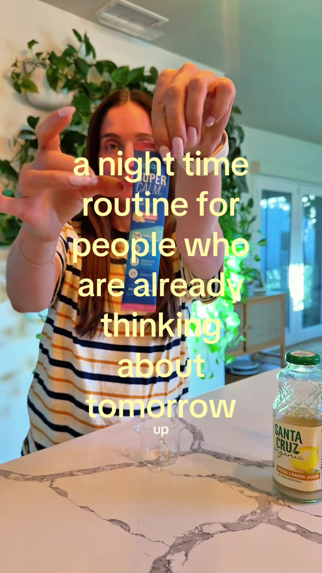 TikTok post by @allyvonwolf for nello. Caption reads: [...] up, prep for the morning, skincare, and....