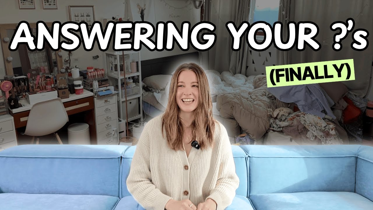 YouTube post by @SpaceMakerMethod for Quince. Caption reads: More Videos ➡️ NEW Space Makers ➡️ Where I live ➡️....