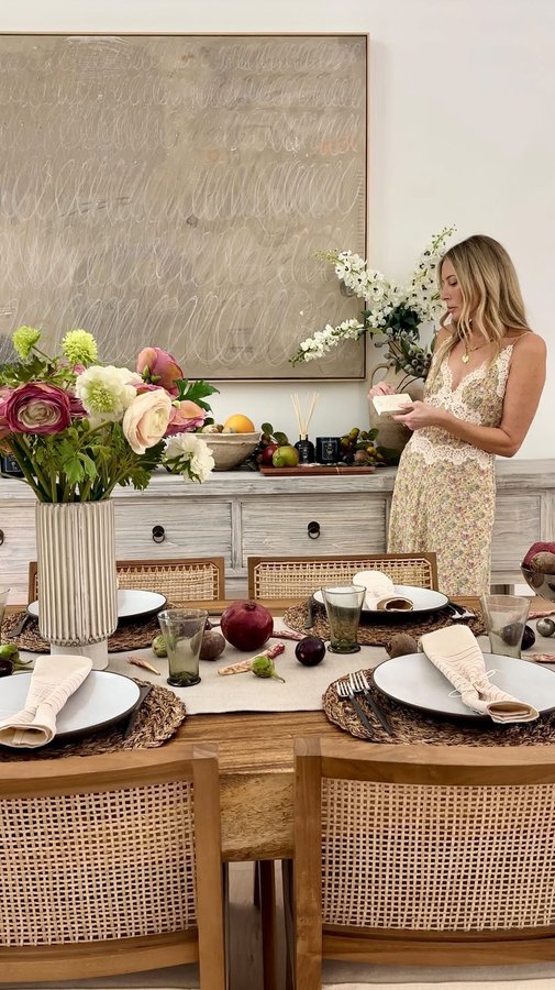 Instagram post by @lisaspollock for Tocca. Caption reads: [...] party to the quiet calm of evening. TOCCA....