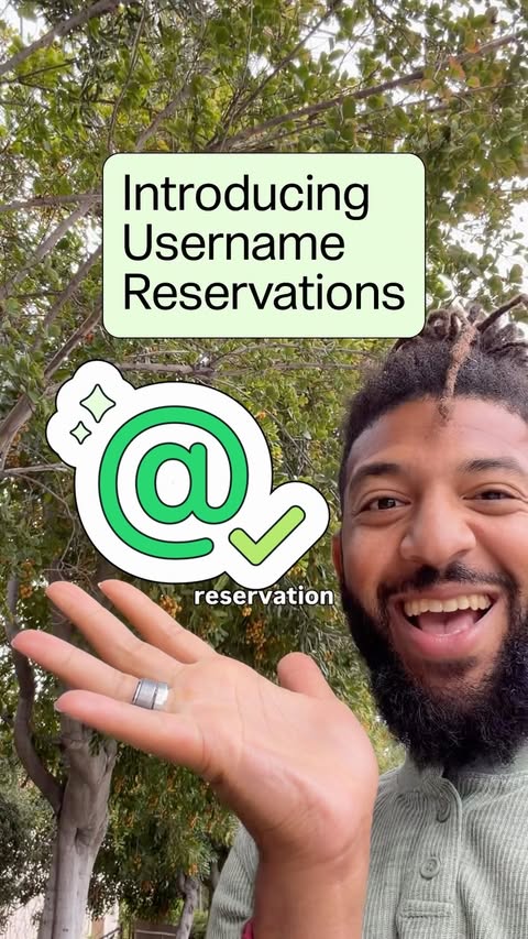 Instagram post by @donalleniii for WhatsApp. Caption reads: Big WhatsApp day. Usernames are here, which means....