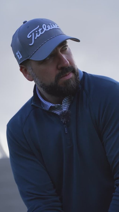 Instagram post by @peterfinchgolf for Titleist. Caption reads: [...] excited to officially partner with....