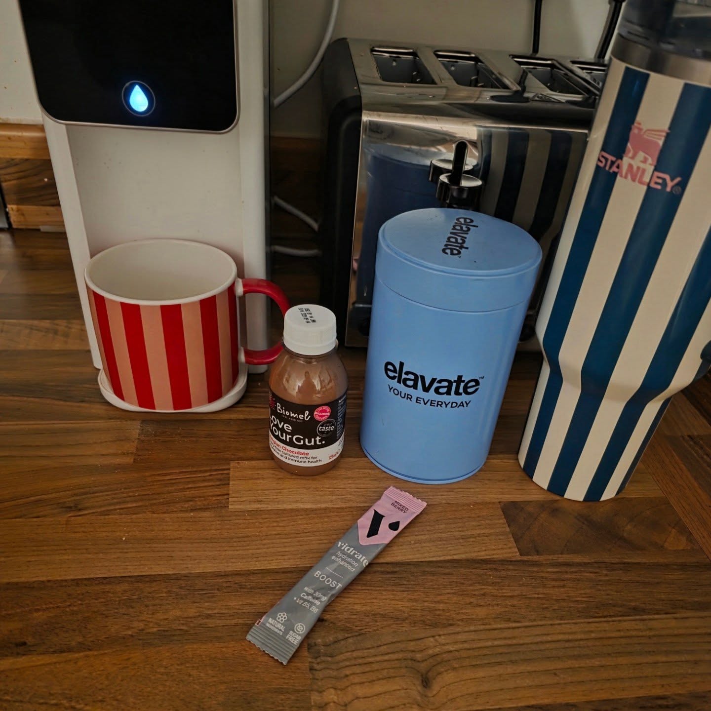 Instagram post by @thewoodwardsworld_ for Biomel. Caption reads: Starting the year making sure I look after myself,....