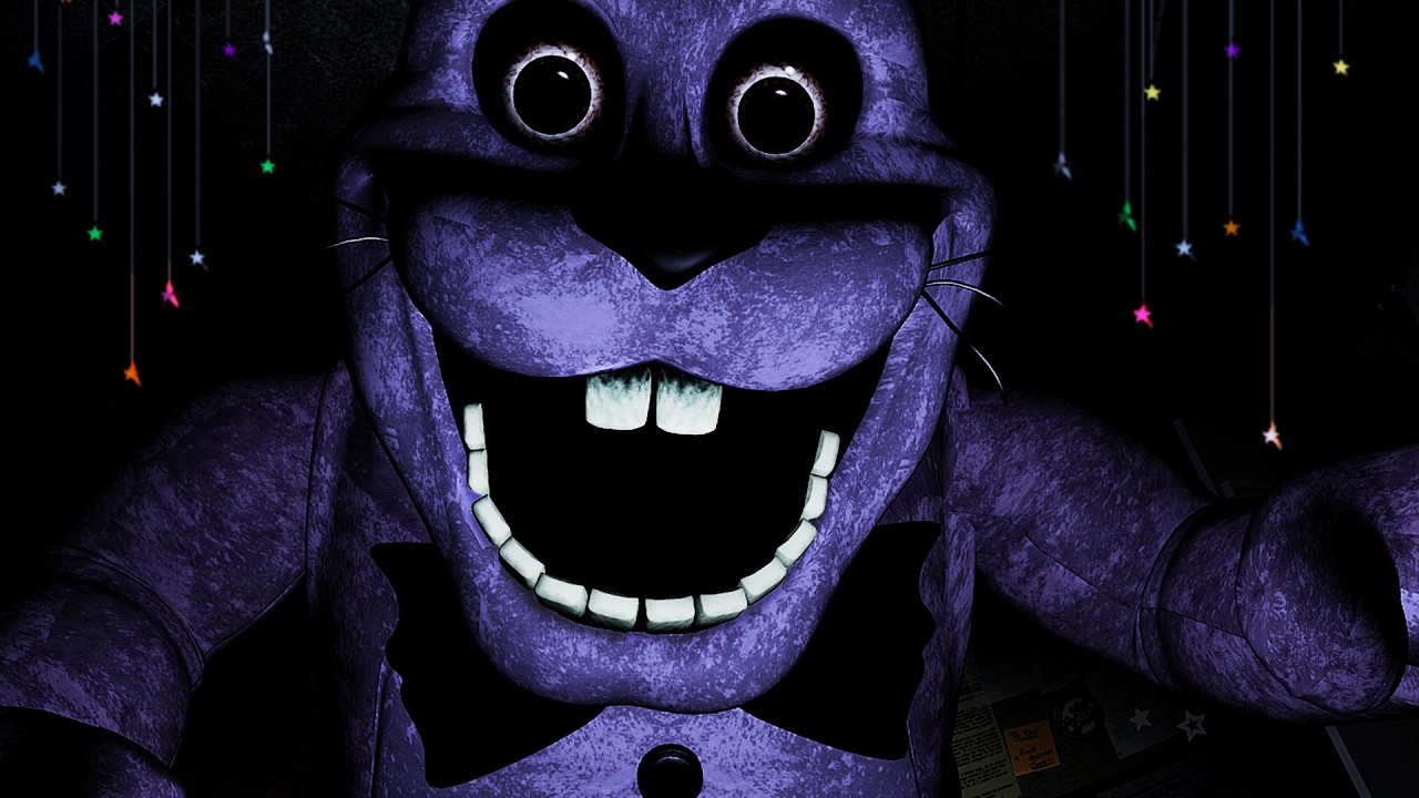 YouTube post by @markiplier for Partnerize. Caption reads: Five Nights at Freddy's: GRAVEYARD SHIFT.