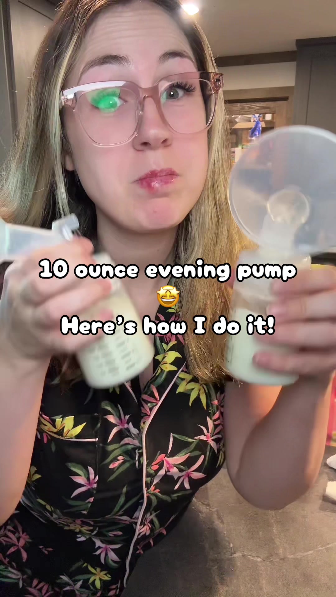TikTok post by @carlyklenklen for BOOBIE* Superfoods. Caption reads: At the end of the day, the very most important....