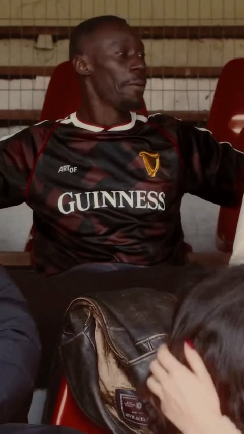 Instagram post by @offthepitch_archive for Guinness. Caption reads: @art_of and @guinness join forces again for the....