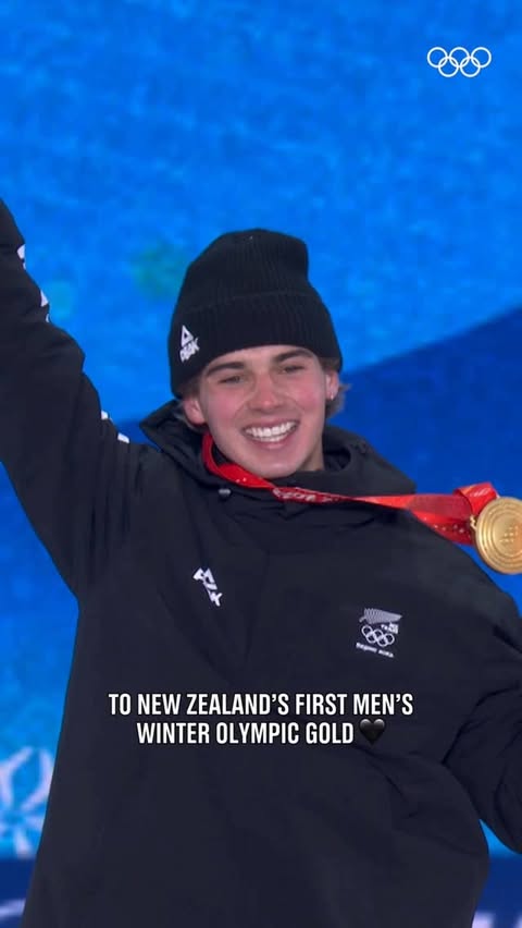 Instagram post by @thenzteam for Olympics. Caption reads: Nico Porteous, everyone. 🔥

#Olympics....