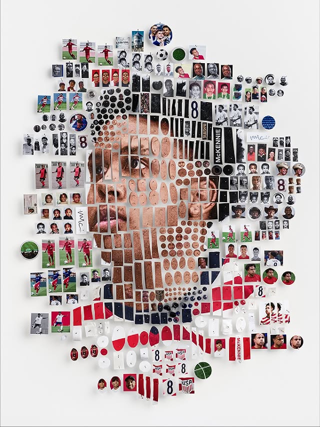 Instagram post by @west.mckennie for Chobani. Caption reads: [...] Weston McKennie is a paid partner of....