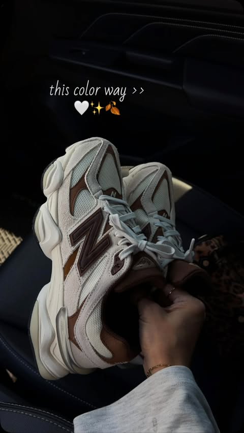 Instagram post by @samanthaalana.ugc for New Balance. Caption reads: [...] #ad Comment “SHOP” for the 🔗 . . .....