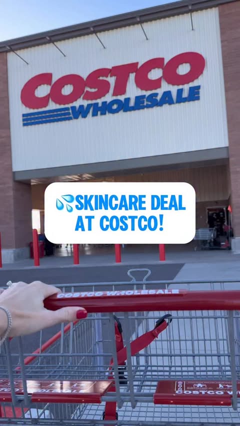 Instagram post by @costcoguide for RoC Skincare. Caption reads: I spotted this Costco exclusive 2 pack of....