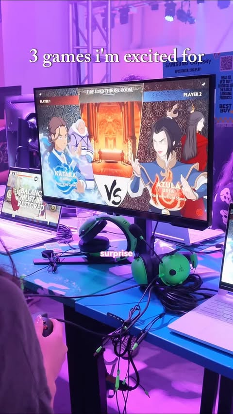 Instagram post by @peachietech for Lenovo Legion. Caption reads: [...] IGN Live the other day, thank you to....