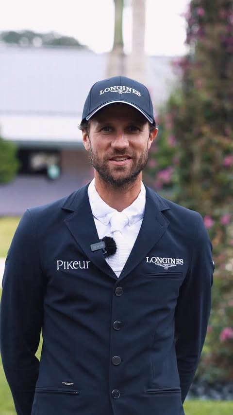 Instagram post by @christiankukukofficial for Longines. Caption reads: [...] an exciting new partnership with @longines!....