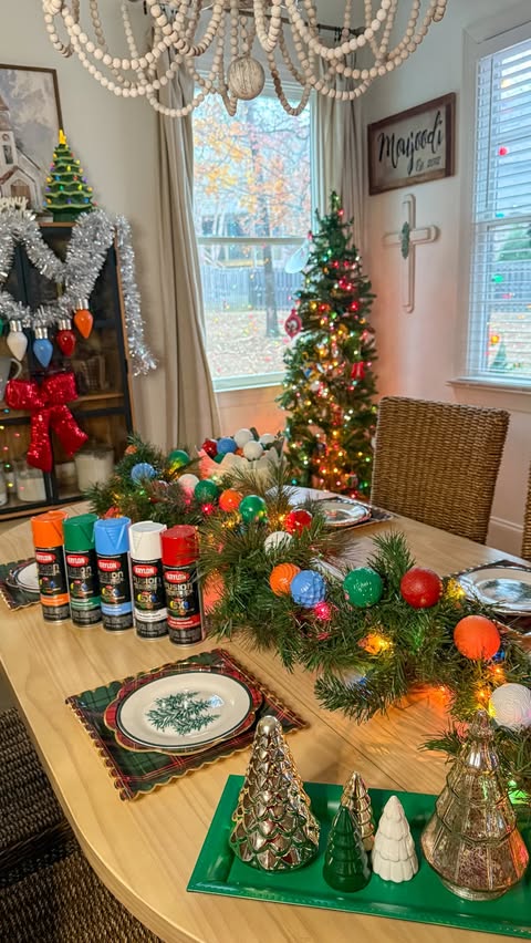 Instagram post by @farmhouselovehome for Krylon. Caption reads: @krylonbrand for the win! 🎄✨ I grabbed [...].