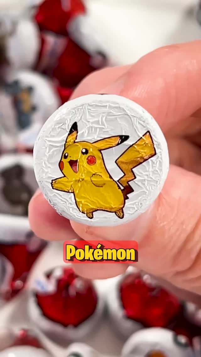 Instagram post by @realbreakingnate for Pokémon. Caption reads: #ad Building my first ever HERSHEY’S Pokémon....