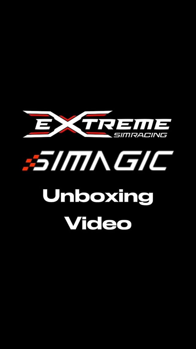 Instagram post by @brandongardner404 for Simagic. Caption reads: [...] They’ve so kindly sent me out an entire....