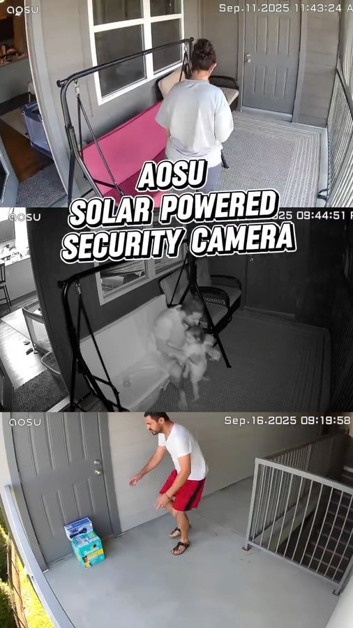 Instagram post by @dygu.ylldrm for Aosu Life. Caption reads: Even when I’m not home, I feel at ease 🌙🔒 With....