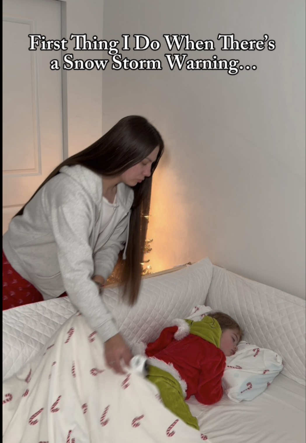 TikTok post by @daria.shark for Eufy. Caption reads: [...] my family safe… #HomeSafety #staysafe....