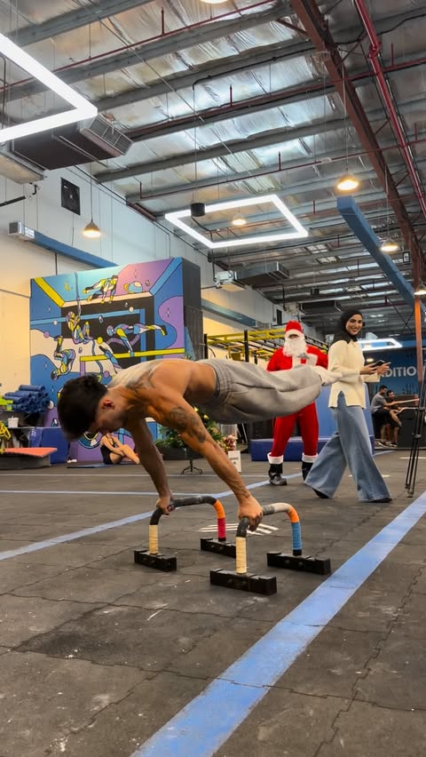 Instagram post by @eryc_ortiz for Optimum Nutrition. Caption reads: Supreme Mode ⚡️
Fueled by @optimumnutritionarabia....