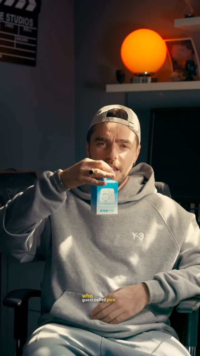 Instagram post by @ioskar7 for NANLITE. Caption reads: I’ve been looking for a tiny, full-color light....