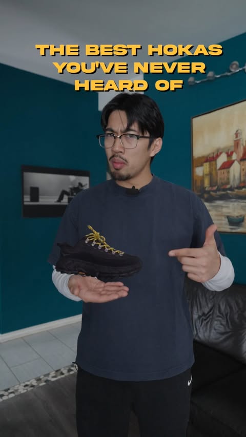 Instagram post by @zackuragikickz for StockX. Caption reads: [...] cop the Hoka Tor Summit 2 or nah? 👇....