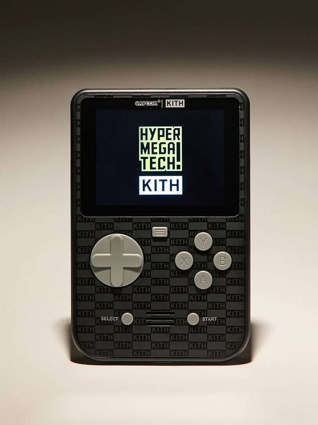 Instagram post by @kith_only for Kith. Caption reads: Monday Program | Capcom | Kith for
Hyper Mega Tech....