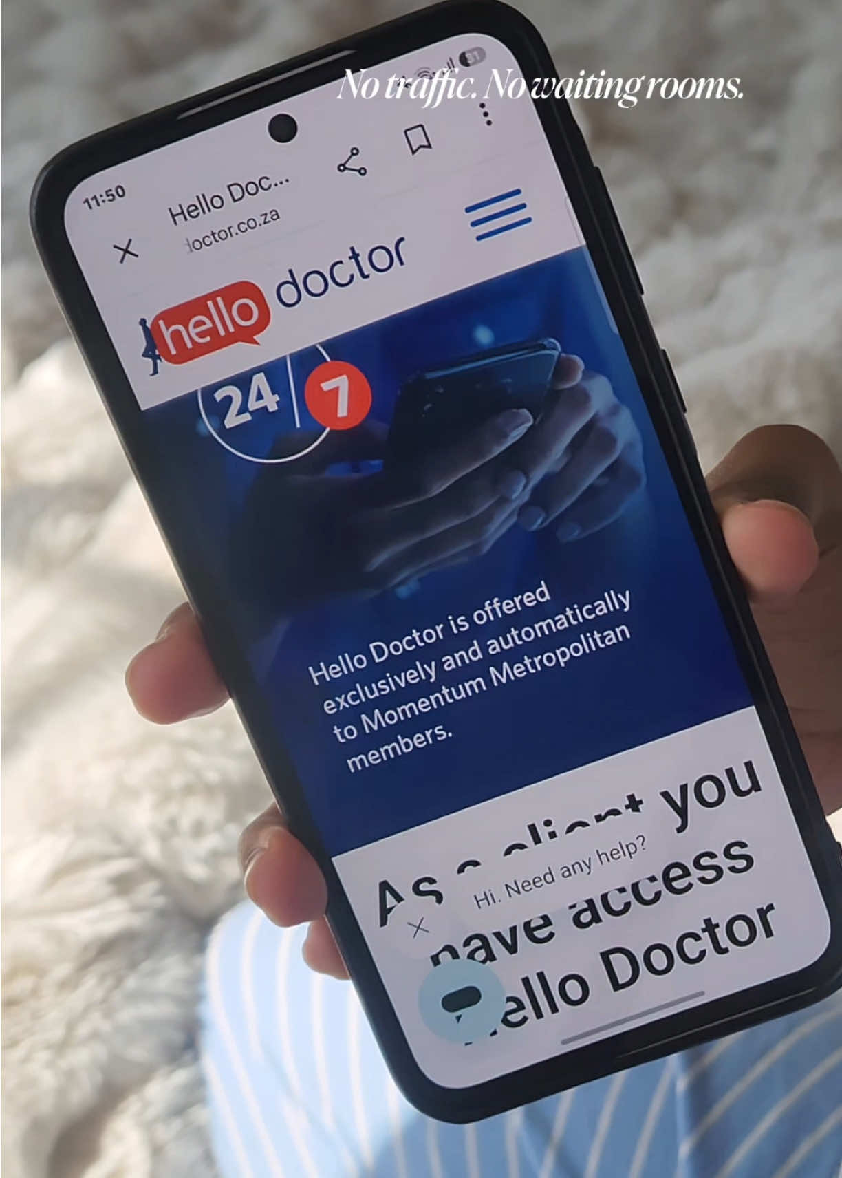 TikTok post by @becomingfaye_ for Service Insider. Caption reads: [...] leaving the duvet. 💙 @Momentum @Service....