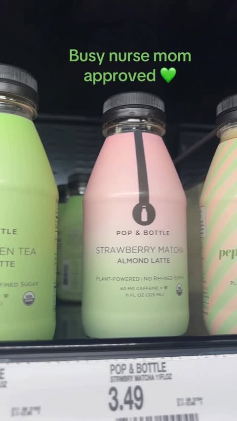 Instagram post by @nurse_memwa for Pop & Bottle. Caption reads: Holiday shopping + toddler chasing = a whole....