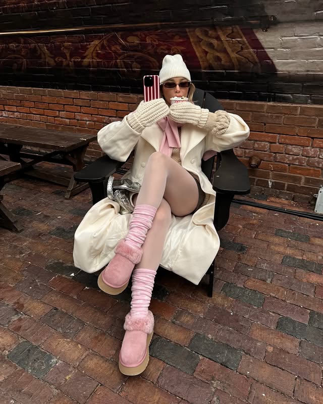 Instagram post by @foreverandaudrey for KaseMe. Caption reads: (CLOSED)❄️ WINTER GIVEAWAY ❄️ with @kasemedesign....