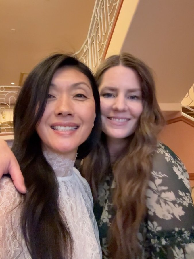 Instagram post by @sparkandpepper for Well People. Caption reads: We celebrated @katejbaer’s new book How About Now....