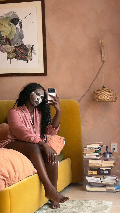 Instagram post by @simimoonlight for Nordstrom Rack. Caption reads: It’s giving season, and @nordstromrack has you....