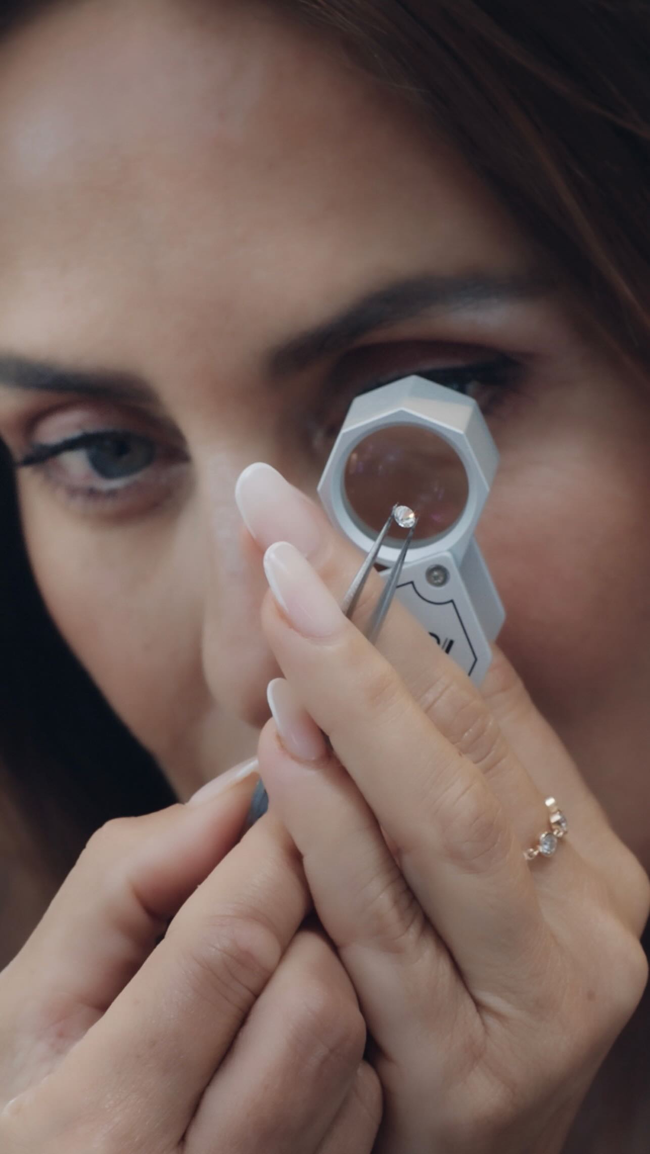 Instagram post by @valeriemessika for Messika. Caption reads: Move : Behind the Icon 

A design shaped by....