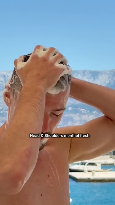 Instagram post by @ivicfilip16 for Head & Shoulders North America. Caption reads: Na terenu ili izvan njega detalji cine razliku,....