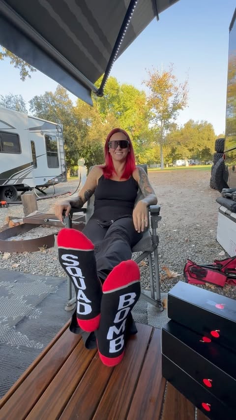 Instagram post by @lorie_builds_and_wheels for Bomber Eyewear. Caption reads: [...] get 20% off your next pair 🕶️ . . .....