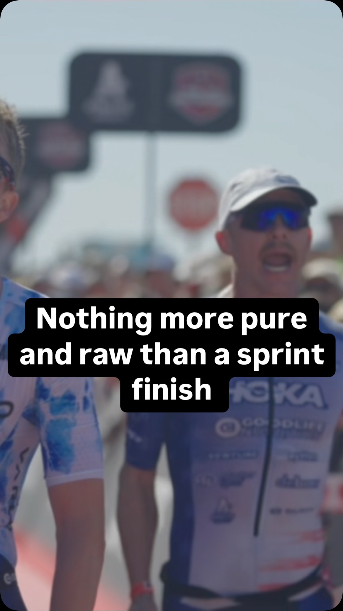 Instagram post by @benkanute for Athletic Brewing. Caption reads: I don’t think there is anything more pure and raw....