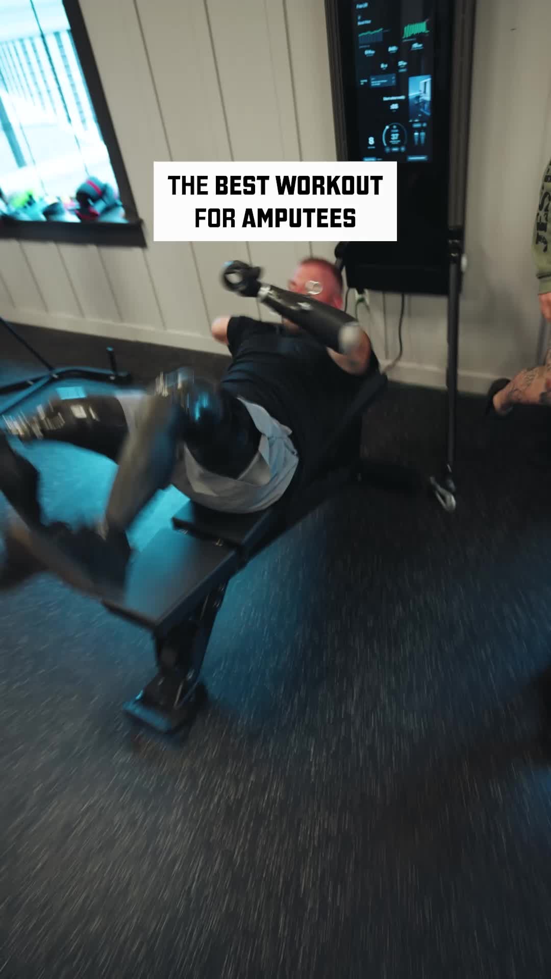 Instagram post by @ssgtravismills for Tonal. Caption reads: This is my buddy Chad Ohmer. He and I met in....