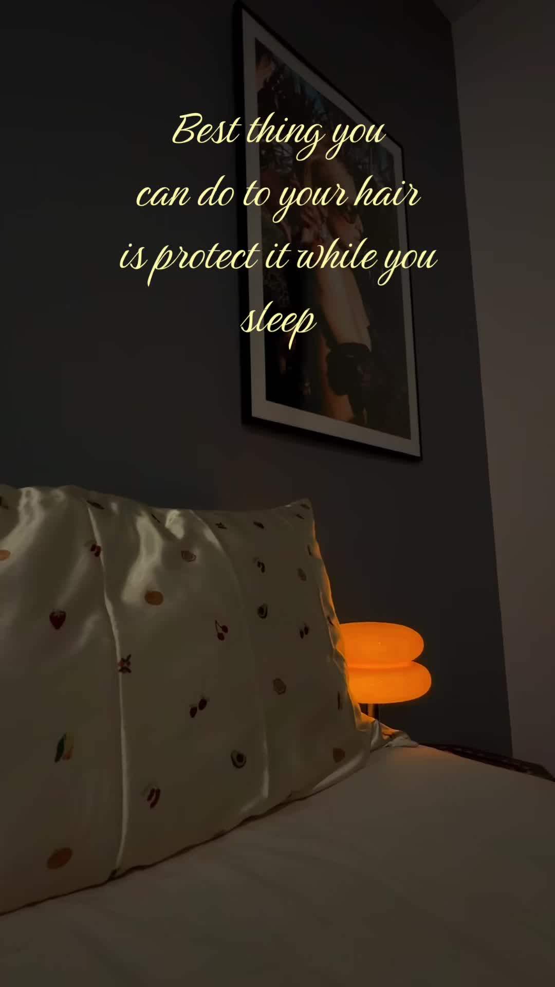 TikTok post by @lizzcastles for DEZI SKIN. Caption reads: Protect the hair at all costs #deziskin @deziskin.