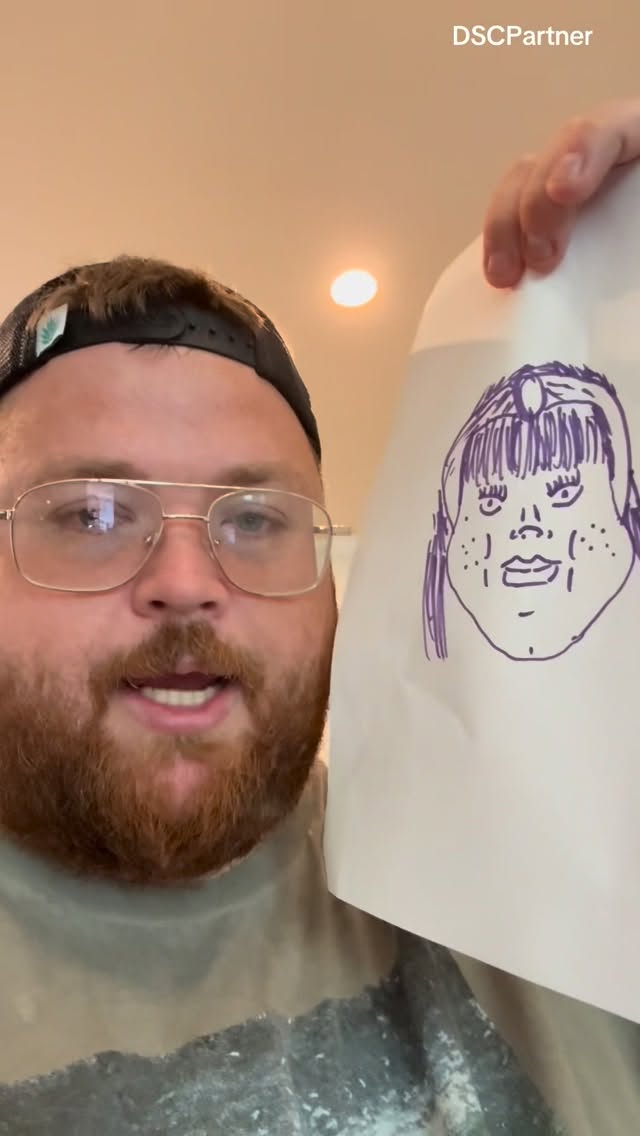 Instagram post by @austingeter for Dollar Shave Club. Caption reads: I’m gonna need her to draw me again after my fresh....