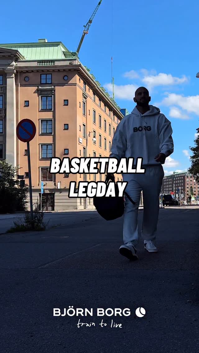 Instagram post by @amir.performance for Bjorn Borg. Caption reads: In paid collaboration with
@bjornborg - Train to....