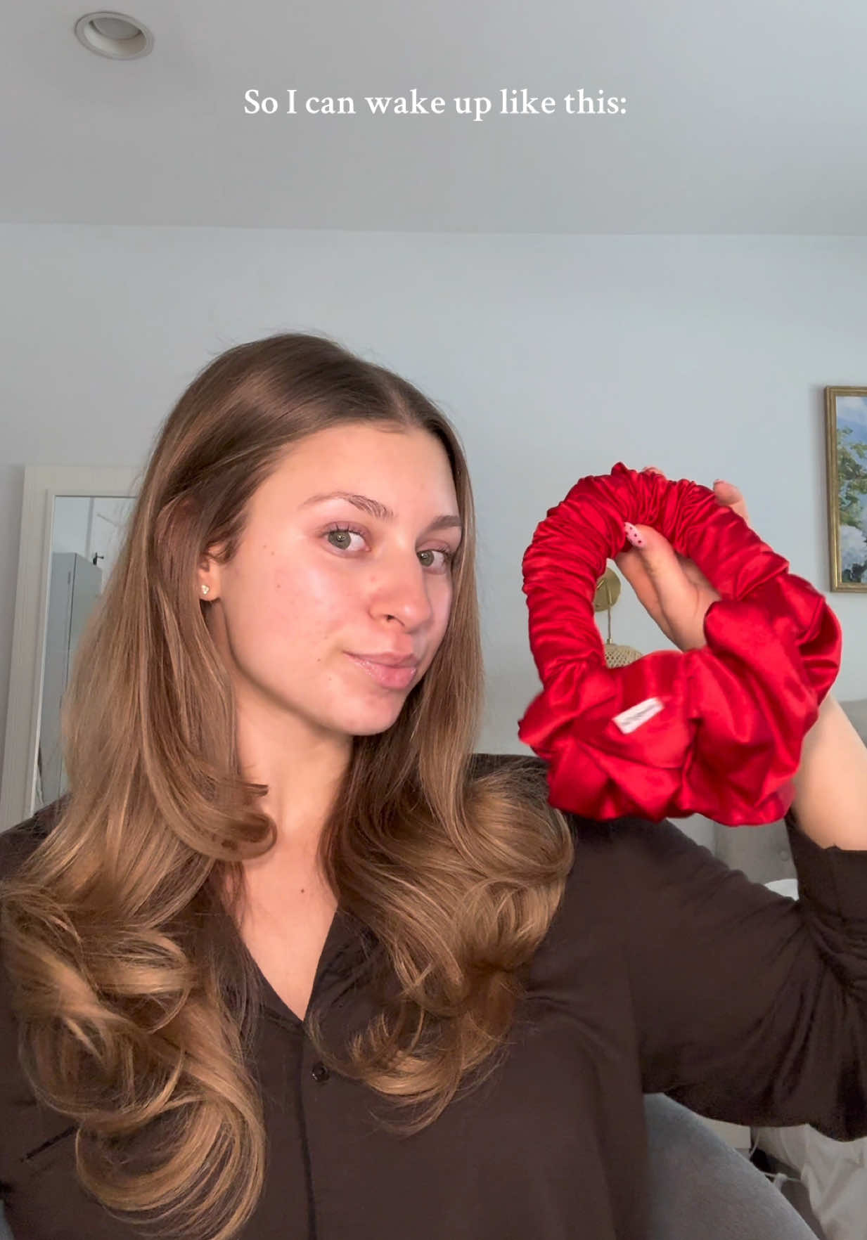 TikTok post by @mackenzie.fullam for Sleepy Tie. Caption reads: If you don’t have a @The Sleepy Tie in your life,....