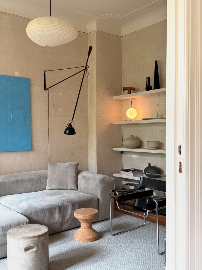 Instagram post by @r.a.u.f.a.s.e.r.b.e.r.l.i.n for Serax. Caption reads: 04 07 25

yes, it’s our apartment again. no, we’re....