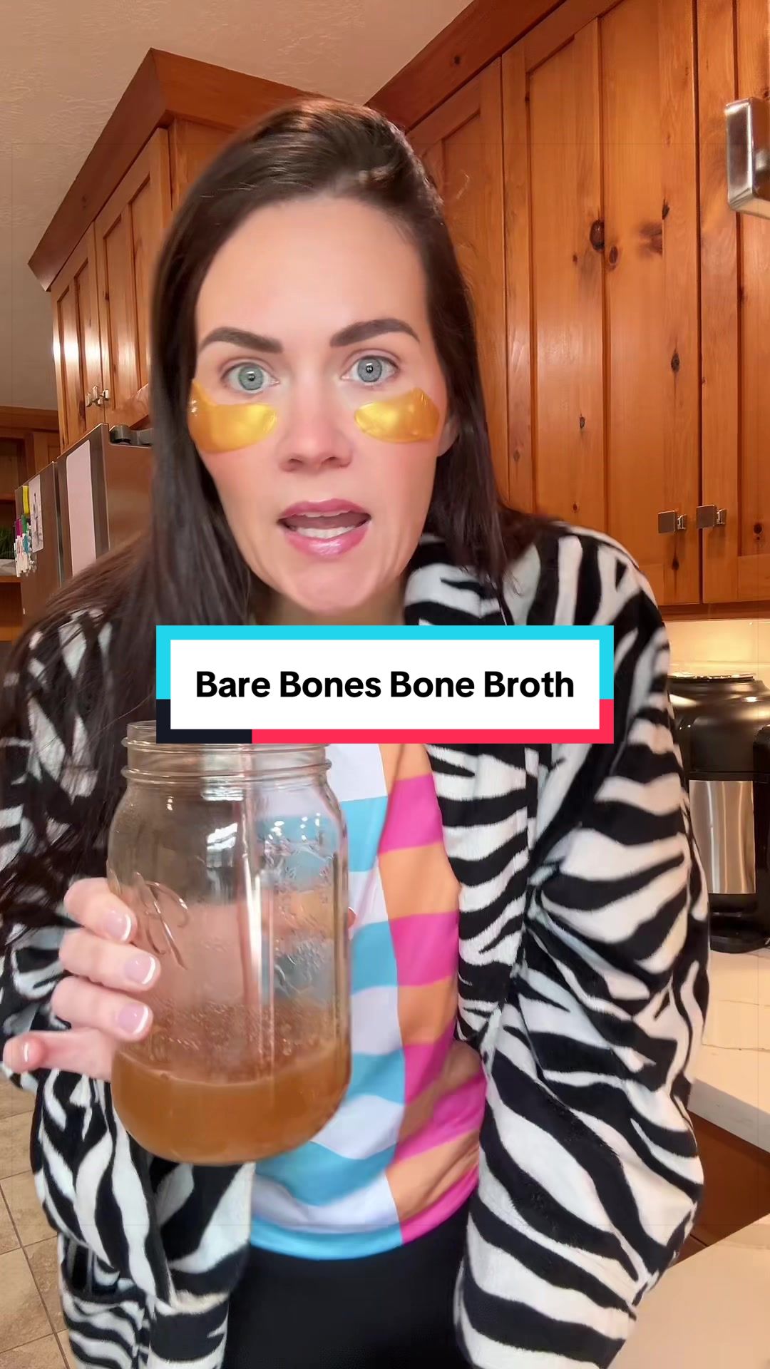 TikTok post by @selfcarehygienist for Bare Bones. Caption reads: @Bare Bones Brand #barebones fix ya gut sis!!.