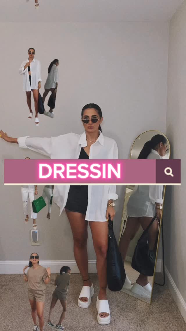 Instagram post by @cansuchloe for Dressin. Caption reads: ✨All clothes are under $25, and free shipping over....