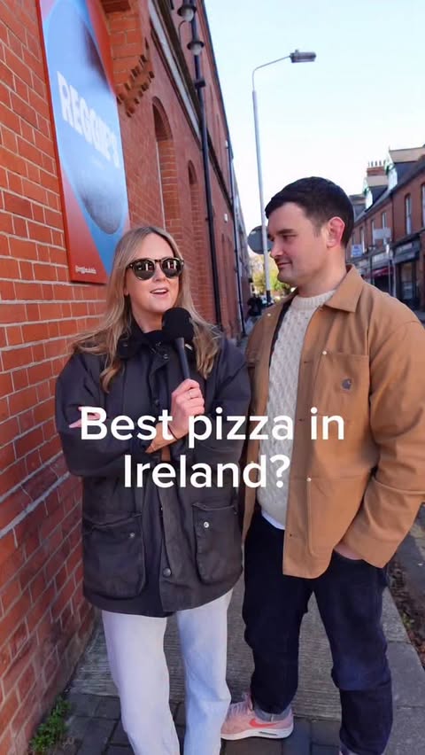 Instagram post by @reggiedoespizza for Square. Caption reads: [...] in Ireland @reggies.dublin Working with....