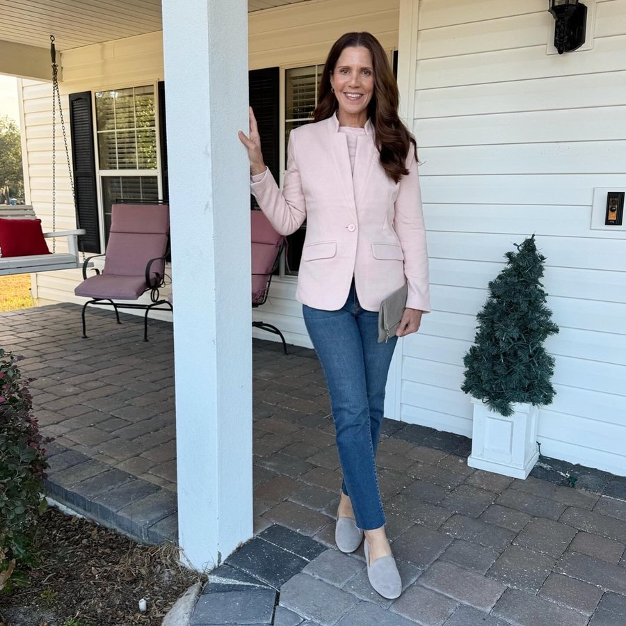 Instagram post by @emilysarmo for Gibsonlook. Caption reads: Pink isn’t just a color….its an attitude. 🌸

One....